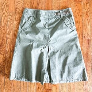 ESPRIT Green Cargo Skirt with Pockets | Size: 4